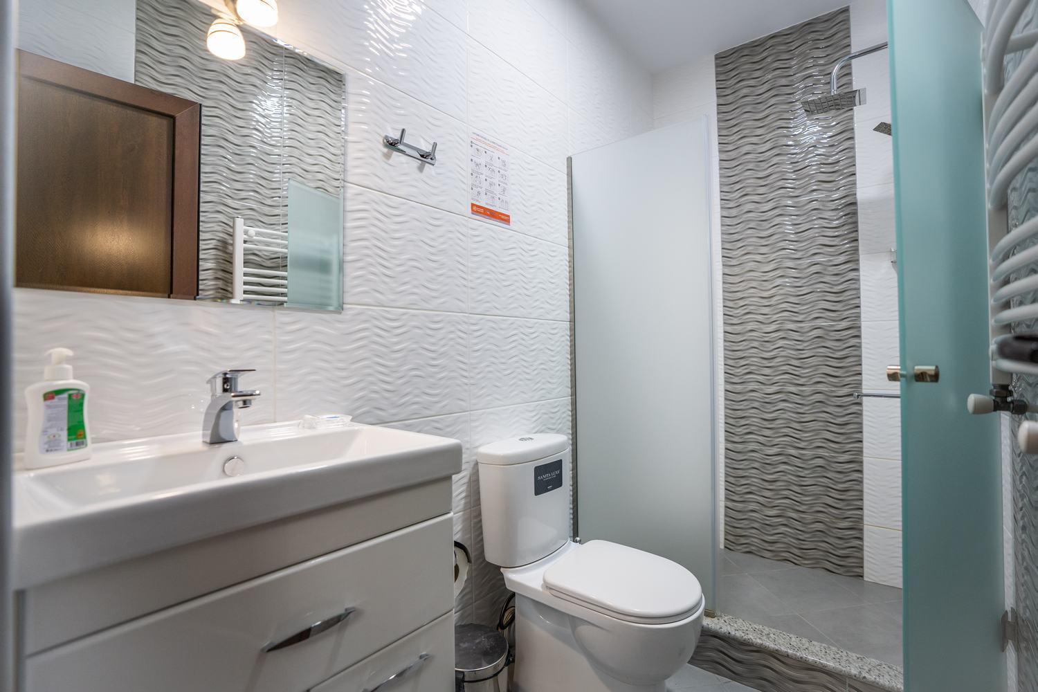 Siberia Hotel ティビリシ 部屋 写真 Bathroom with shower